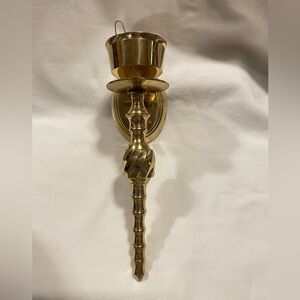 Brass Wall Sconce